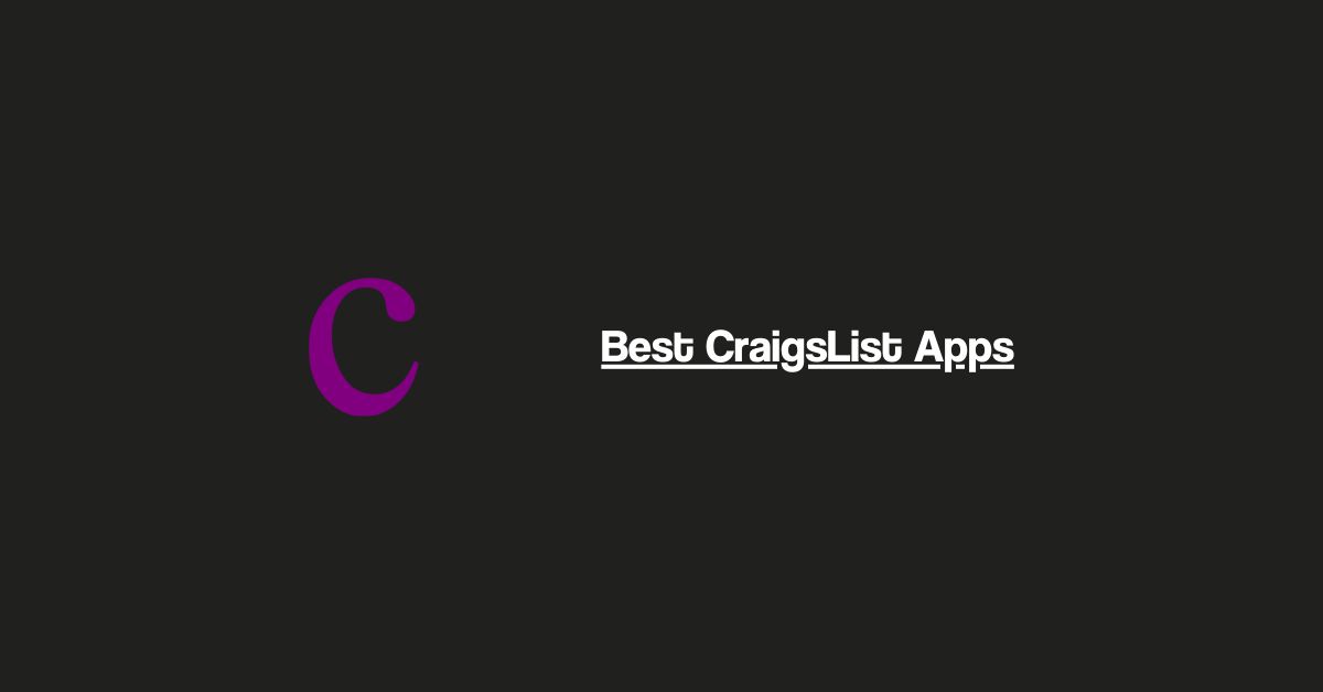 Best Craigslist Apps